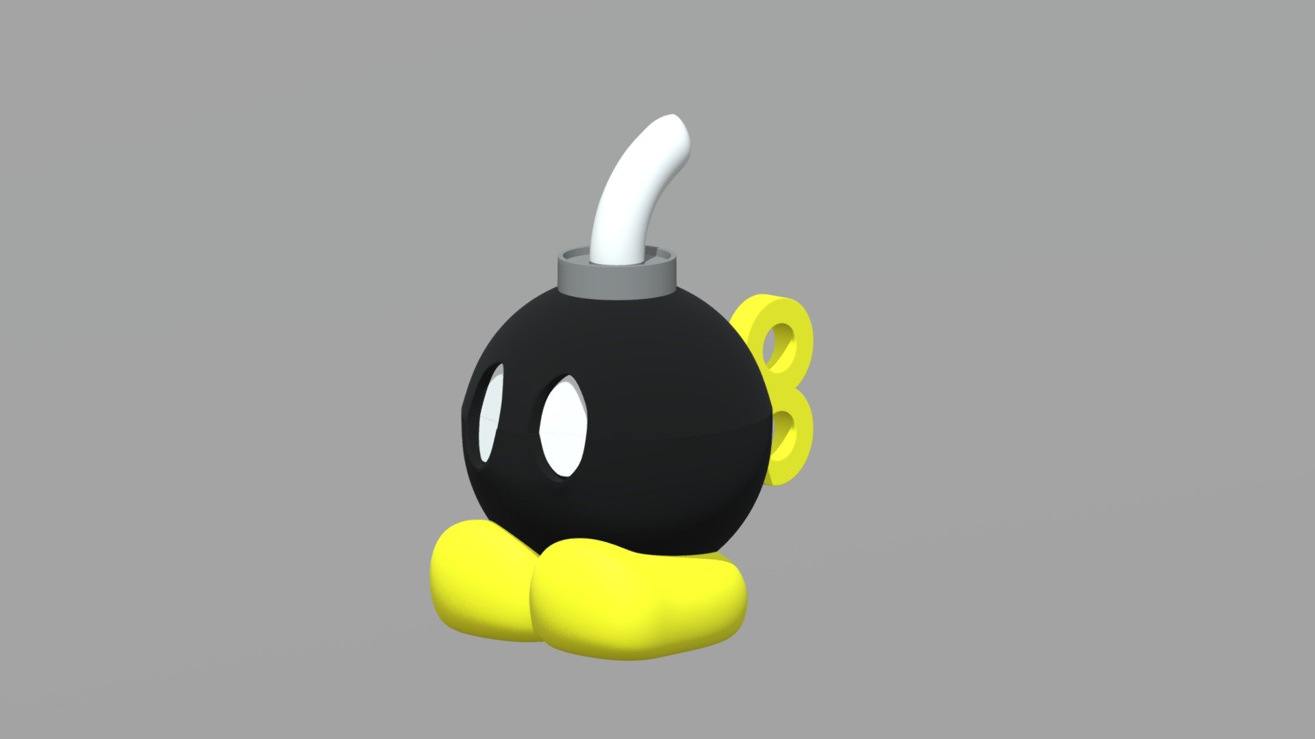 Bob Omb Download Free 3d Model By Kfels88 [14c0821] Sketchfab