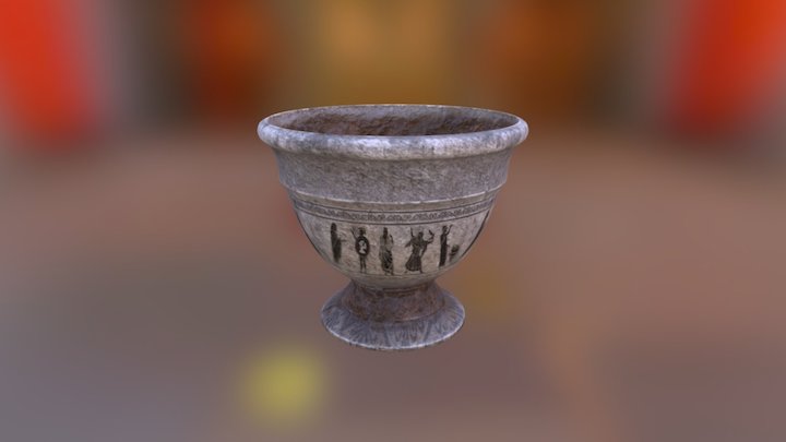 Greek vase 3D Model