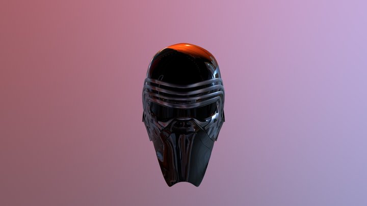 Kylo_Ren_helmet 3D Model