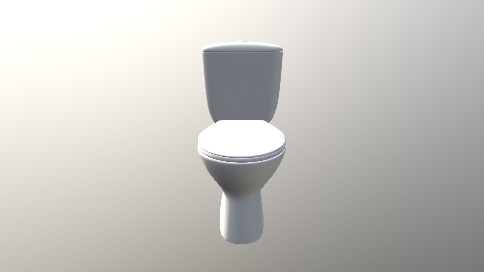 President Toilet With Bottom Outlet