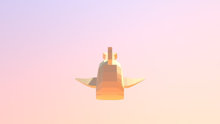 Dolphin (Low Poly) 3D Model