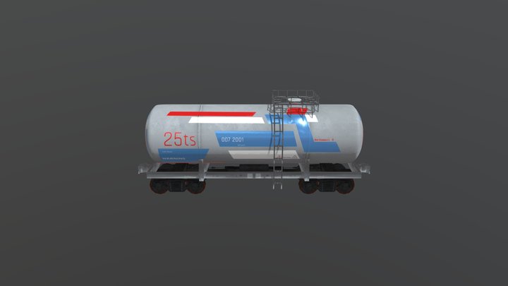 train vagon 3D Model