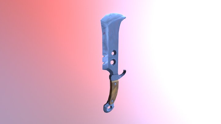 Knife Model 3D Model