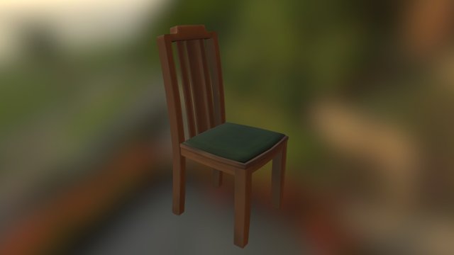 Leather Chair 3D Model