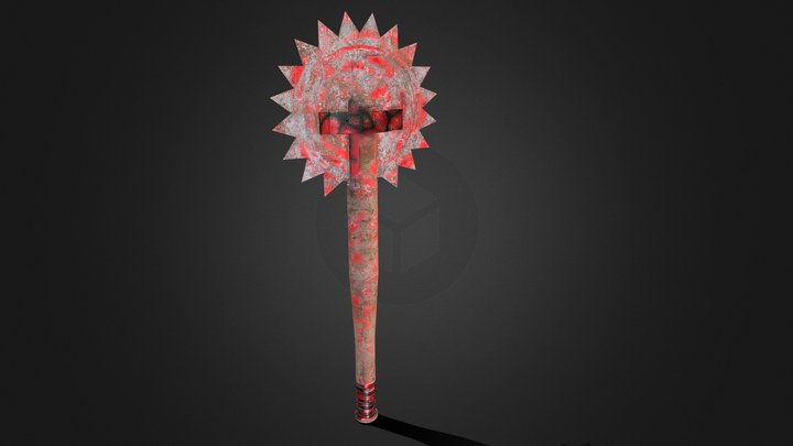Bloody Old Wooden Weapon