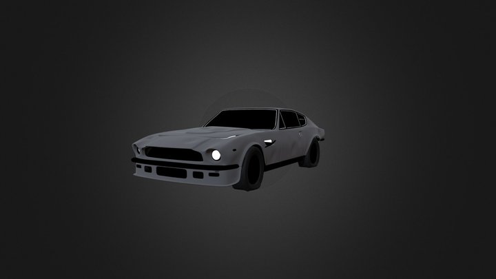 aston martin car (game ready assets) 3D Model