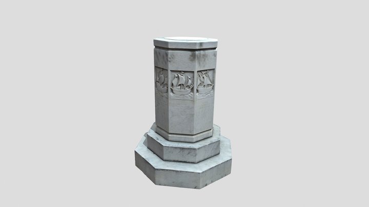 Christopher Columbus Monument 3D Model