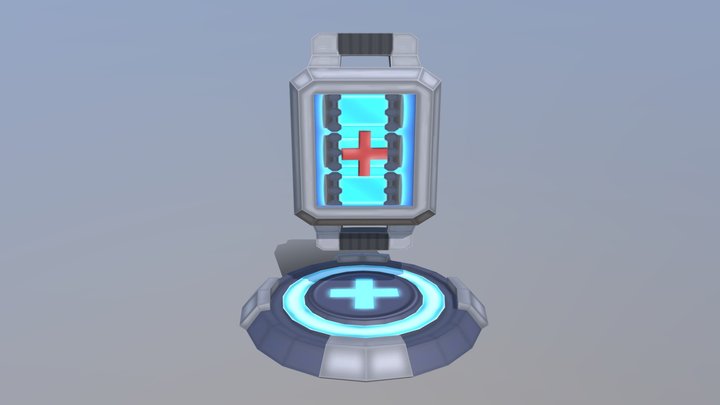 Healthpack Overwatch 3D Model