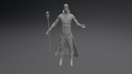 Personagem Terry Dalitso (com Arma) 3D Model