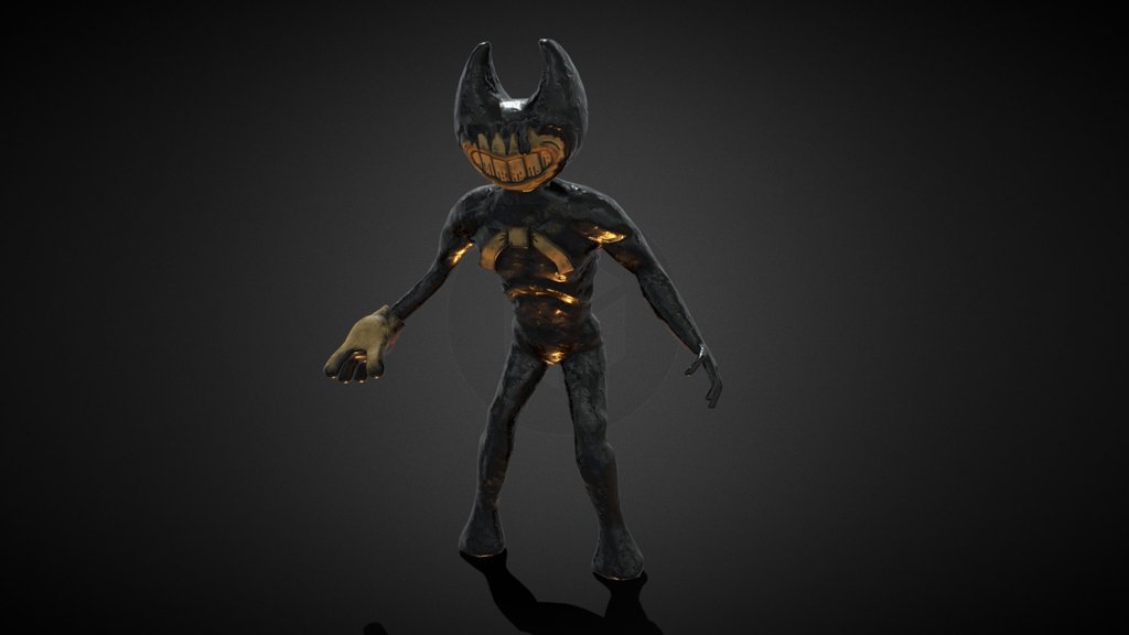Ink Demon Bendy Custom Model
