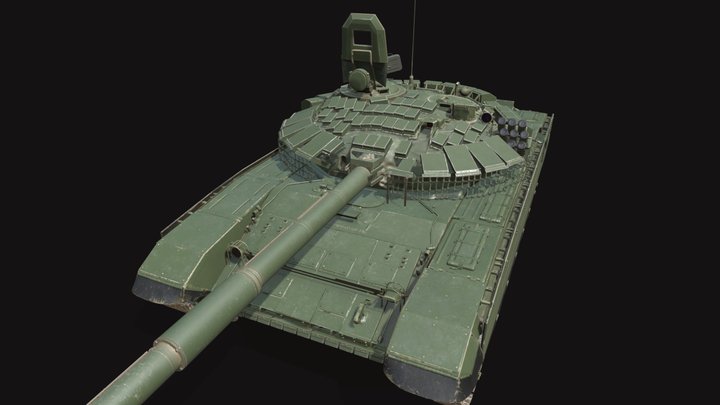T-72b3(2022) 3D Model