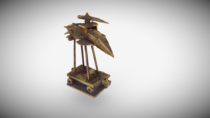 Ptak bojowy (Machina wojenna) 3D Model