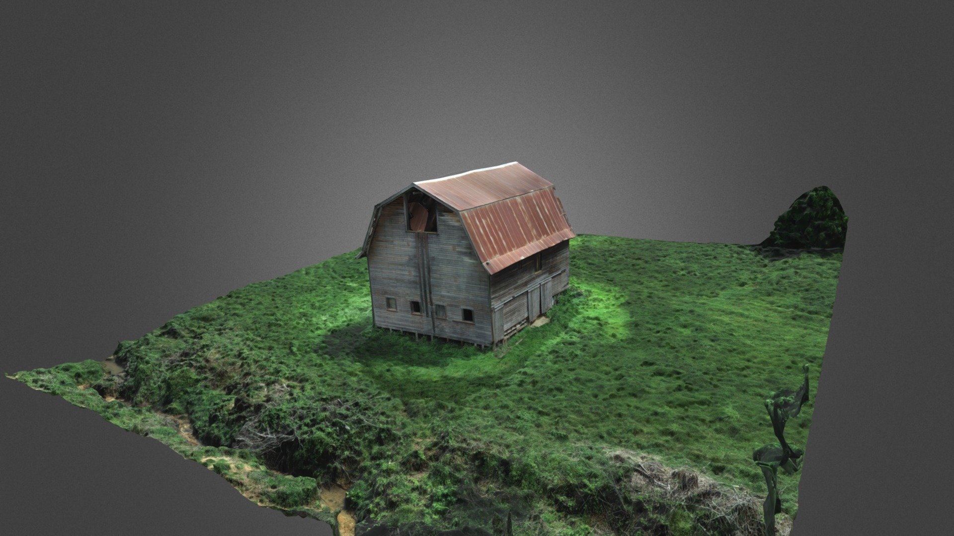 Barn Preservation Project - 3D model by On Point Drone Works ...