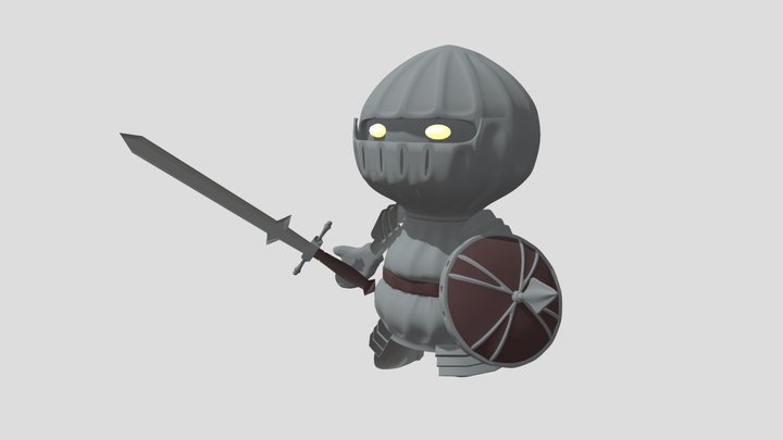 Knight 3D Model