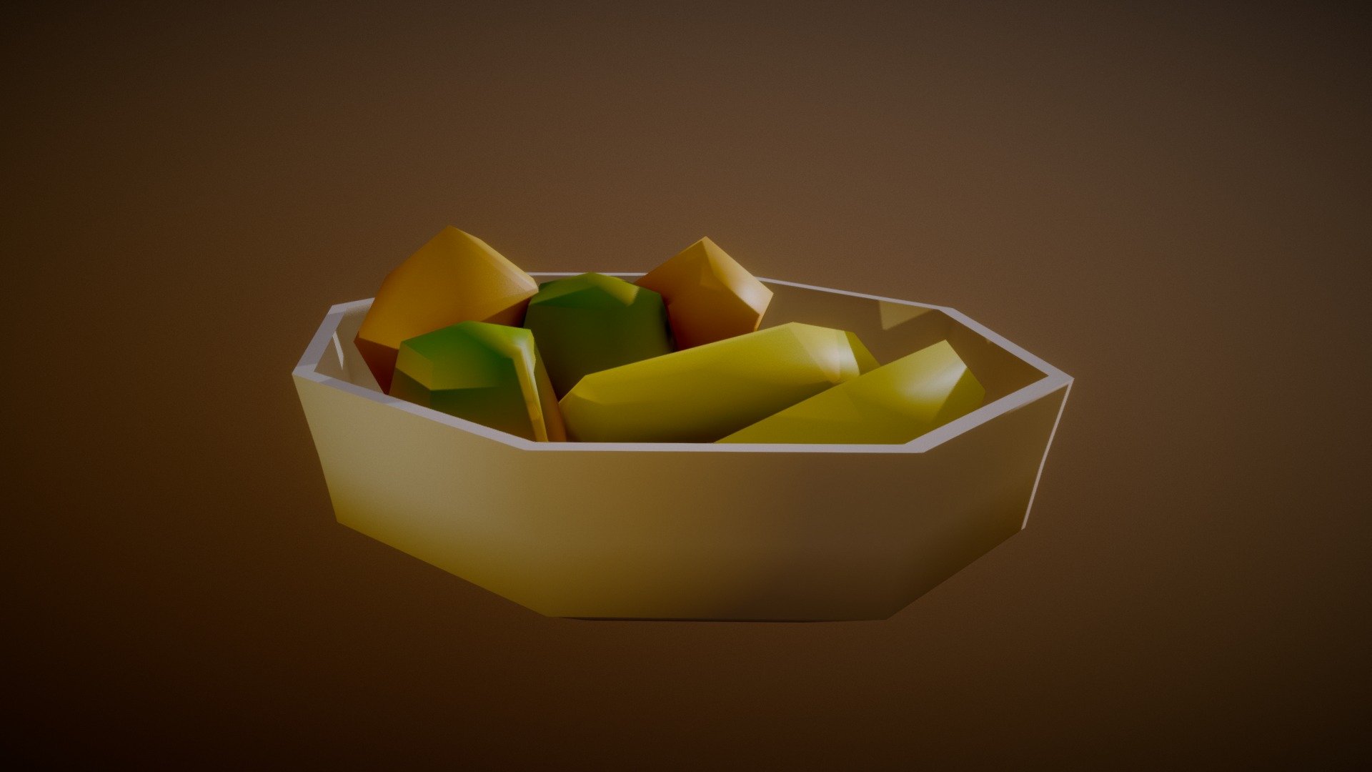 Fruit Bowl Household Props Challenge Day 25 Download Free 3D