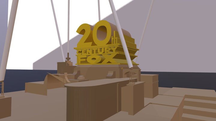 20th Century Fox Logo 1994 Remake - 3D model by noahtdm6