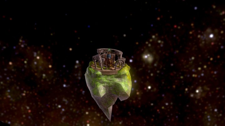 Lost island 3D Model