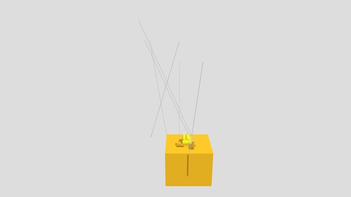 20th century fox destroyed 3D Model