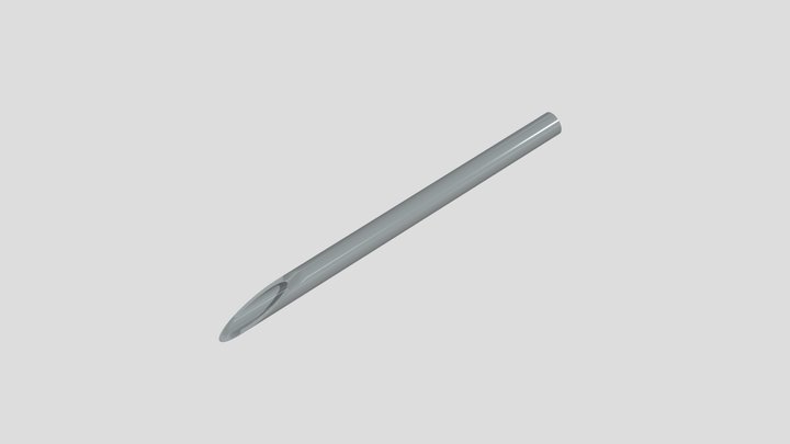 straight needle 3D Model
