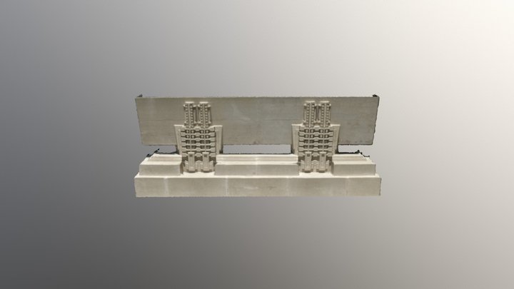 Frank Lloyd Wright Planter 3D Model