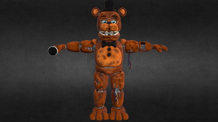 Withered Freddy | Five Nights at Freddy's 2 3D Model