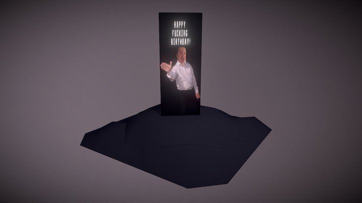 BDay Monolith 3D Model