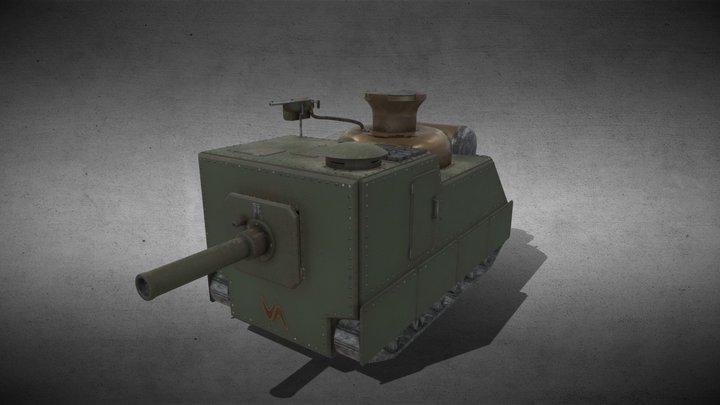 Steam tank 3D Model