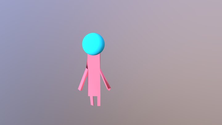 Robot Dancing 2 3D Model