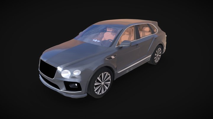 Bentley BENTAYGA V8 3D Model
