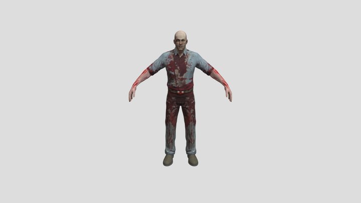 Worker 3D Model