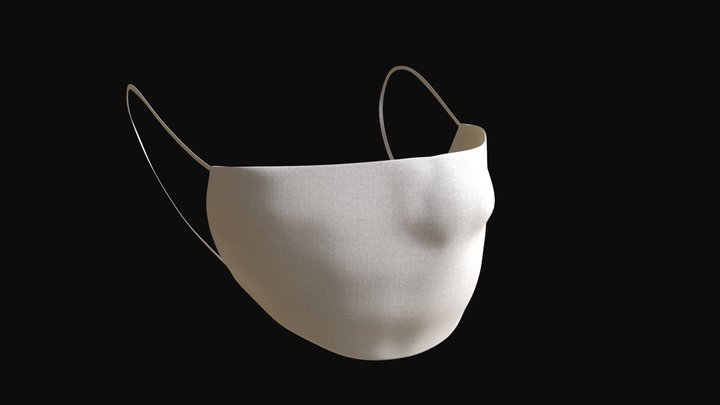 Dust mask 3D Model