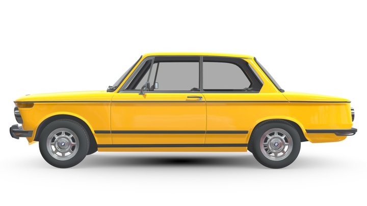 BMW 2002 - 1968-1975 3D Model