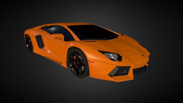 Lamborghini Aventador 3D Model