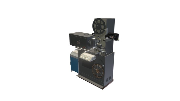 Film Projector 3D Model