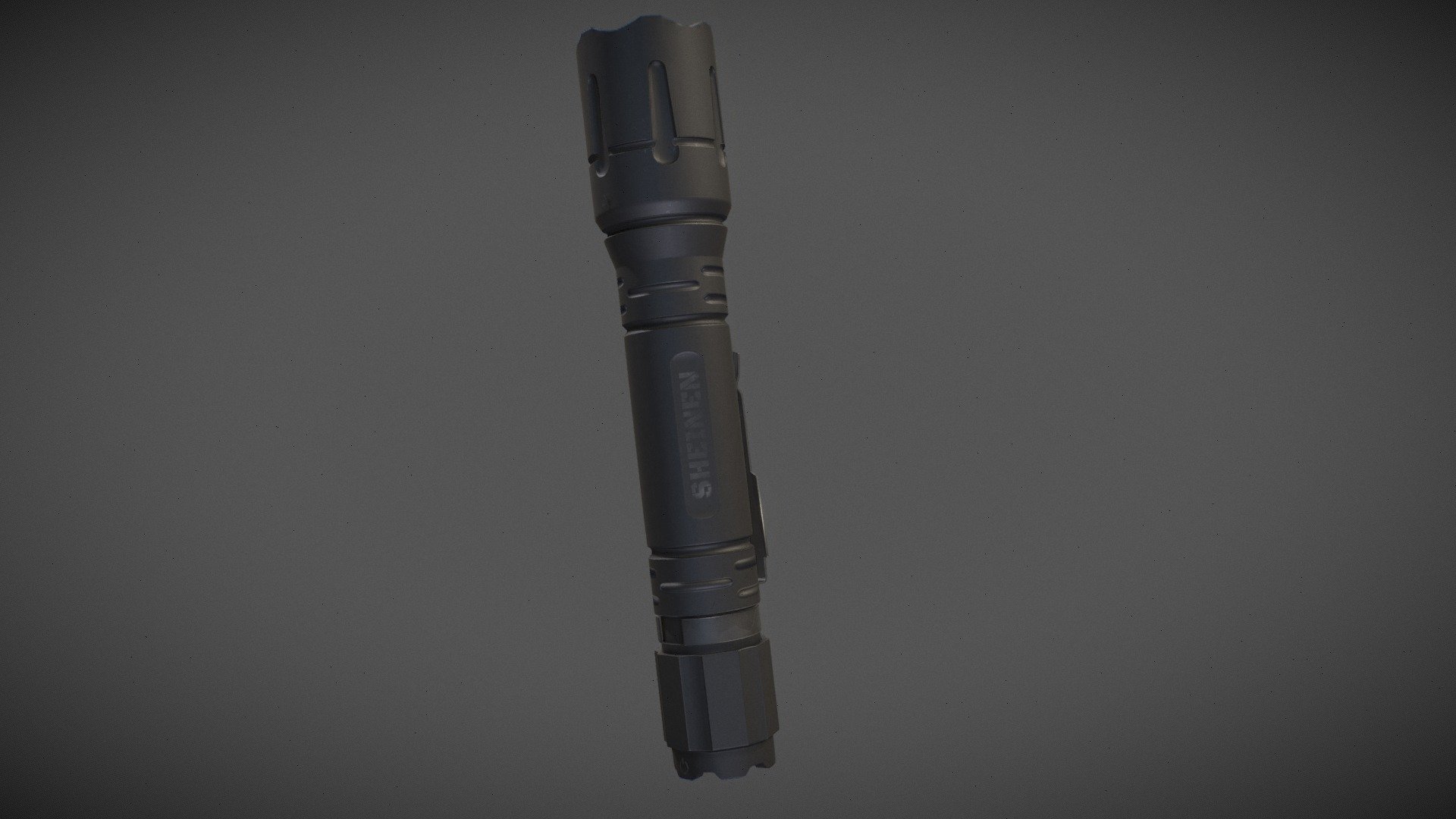 tactical flashlight Download Free 3D model by d4rk.fantasies [14d5446