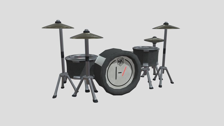 Josh's Drums 3D Model