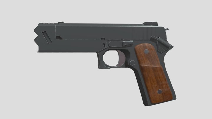 リコリスリコイル　ガンモデリング (Lycoris Recoil Gun_Modeling) 3D Model