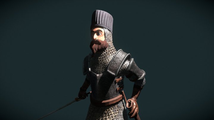 Persian immortal 3D Model