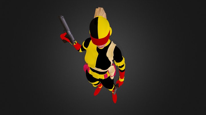 VINGADORA - TOON  3D Model