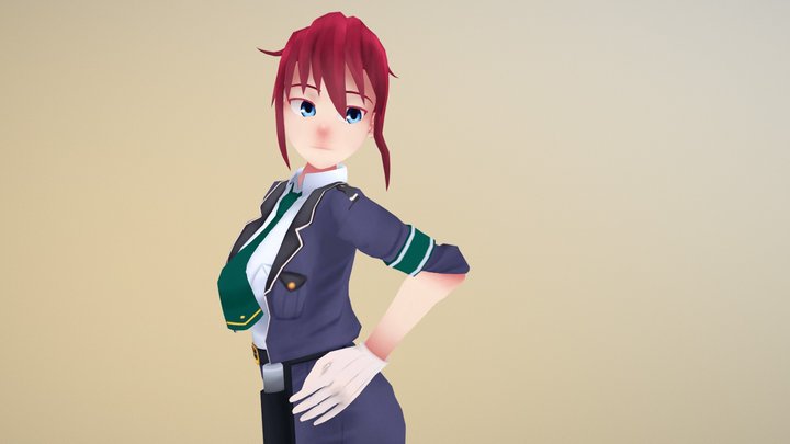 Aoi Sakurai 3D Model
