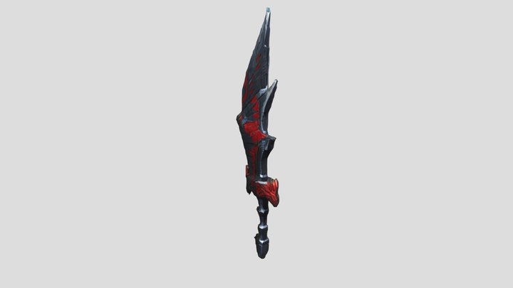 Chaos Blade 3D Model