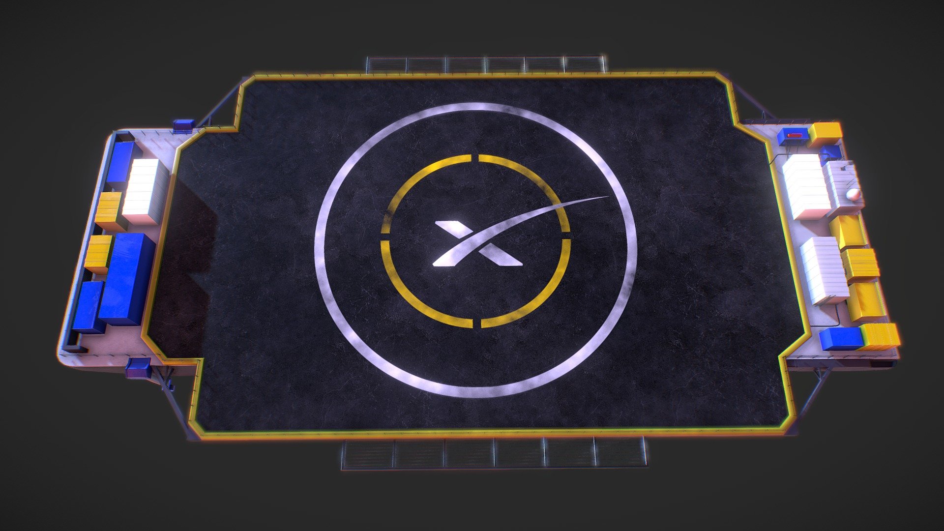Space X Drone Barge