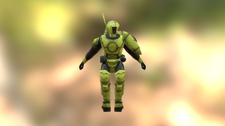 Taw Swarm Marine 3D Model