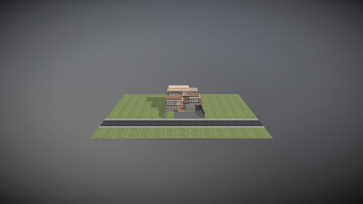 INNER GARDEN - STRUCTURE 3D Model