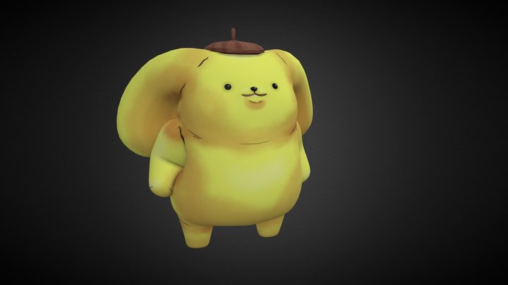 Pompurin from Sanrio 3D Model