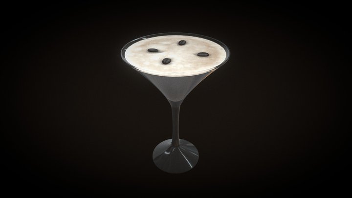 Espresso Martini 3D Model