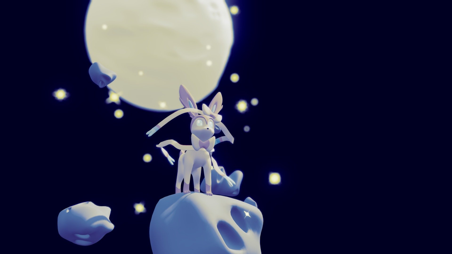 Sylveon_moonrise - Download Free 3D model by spritemare [14dc2d2 ...