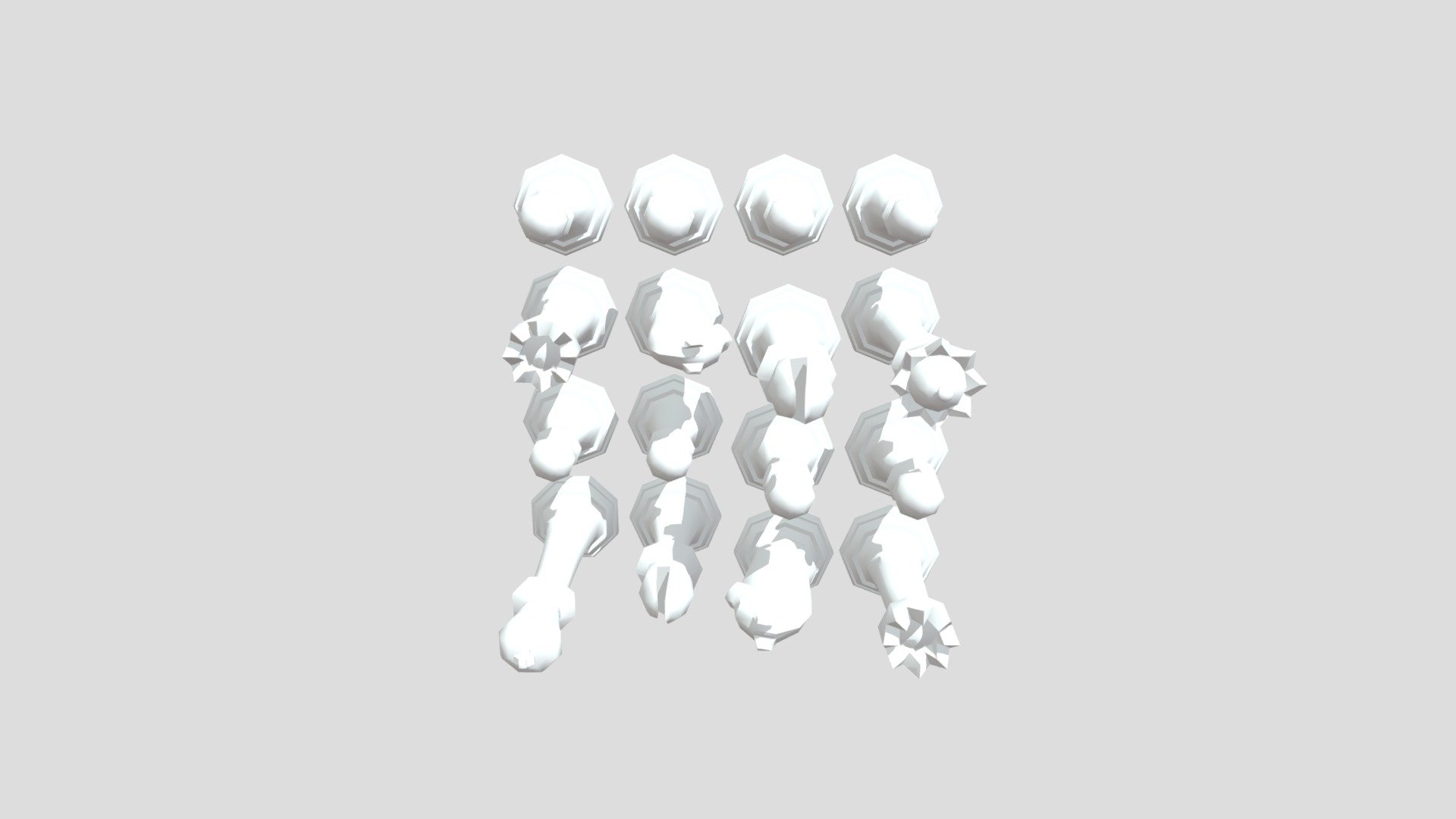 white Chess pieces
