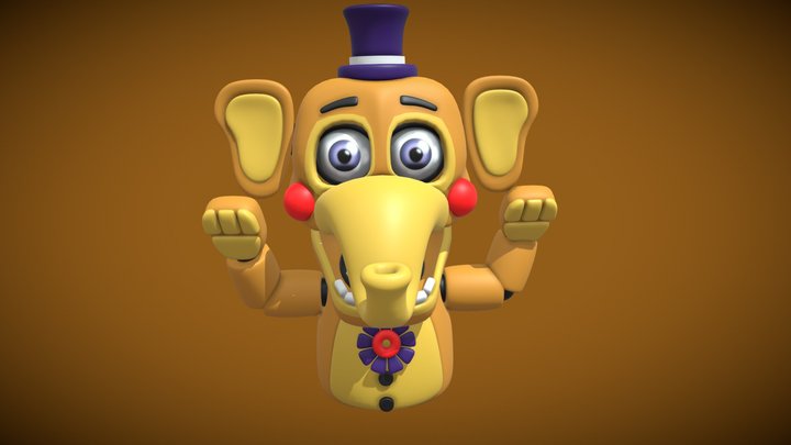 Games - FNaF 6 Pizzeria Simulator 4, GAMES_34624. 3D stl model for CNC