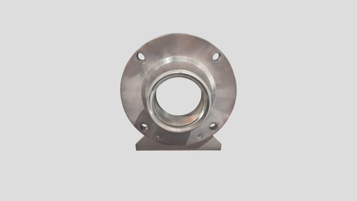 3D Flansch 3D Model